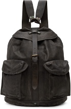 RRL Brown Leather Rucksack Backpack