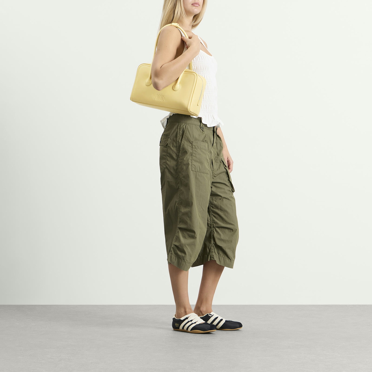 MARGESHERWOOD Women's Soft Boston Bag in Soup Plain 