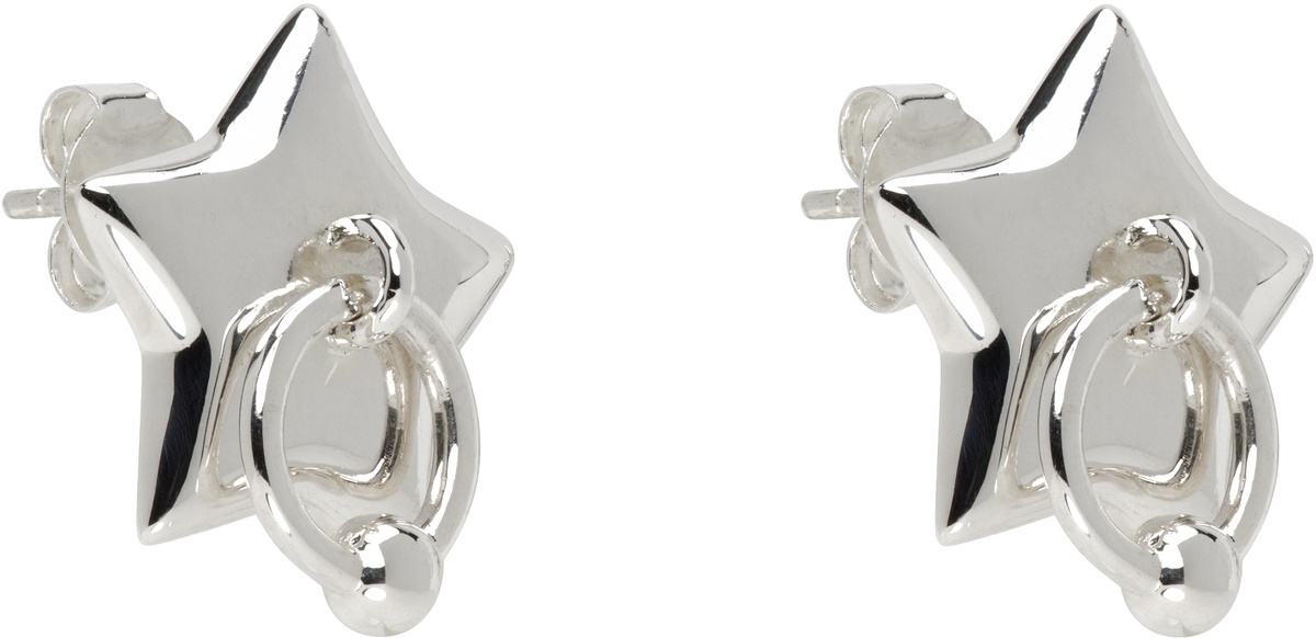 Sandy Liang Silver Wanda Earrings Sandy Liang