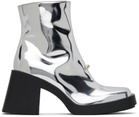 Justine Clenquet Silver Raya Boots