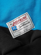 Marni - Oversized Logo-Appliquéd Striped Cotton-Jersey Hoodie - Blue