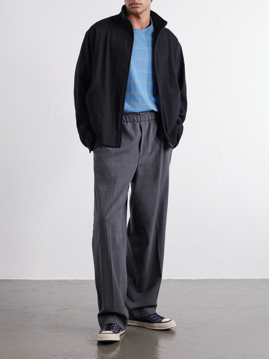 Blue Blue Japan - Stretch-Twill Jacket - Blue