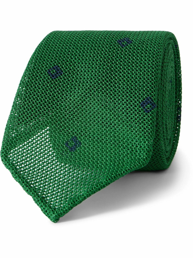 Photo: Sid Mashburn - 8cm Printed Cotton-Mesh Tie
