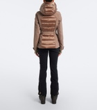 Bogner Elva belted hooded ski jacket