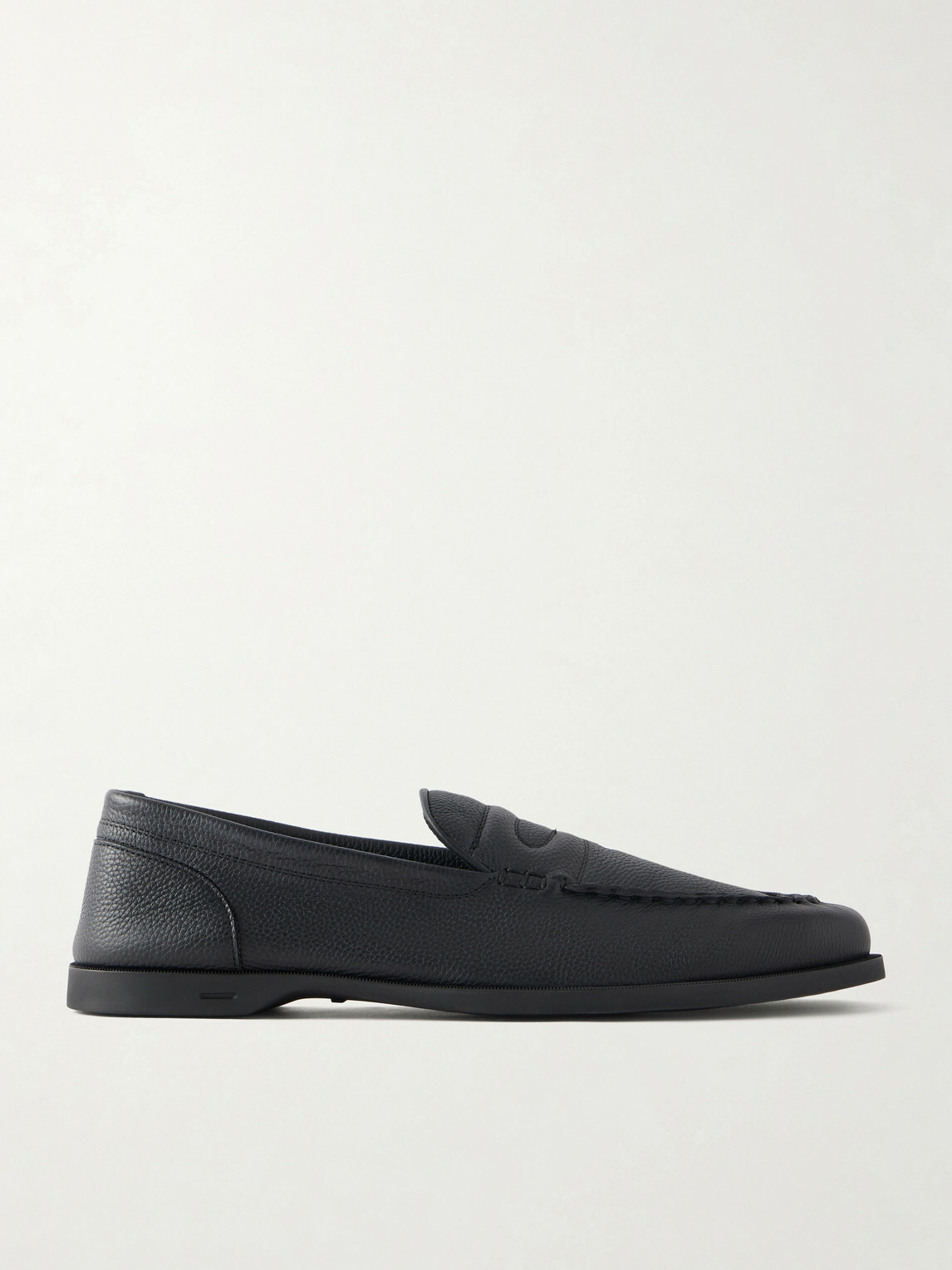 John Lobb - Pace Full-Grain Leather Loafers - Black