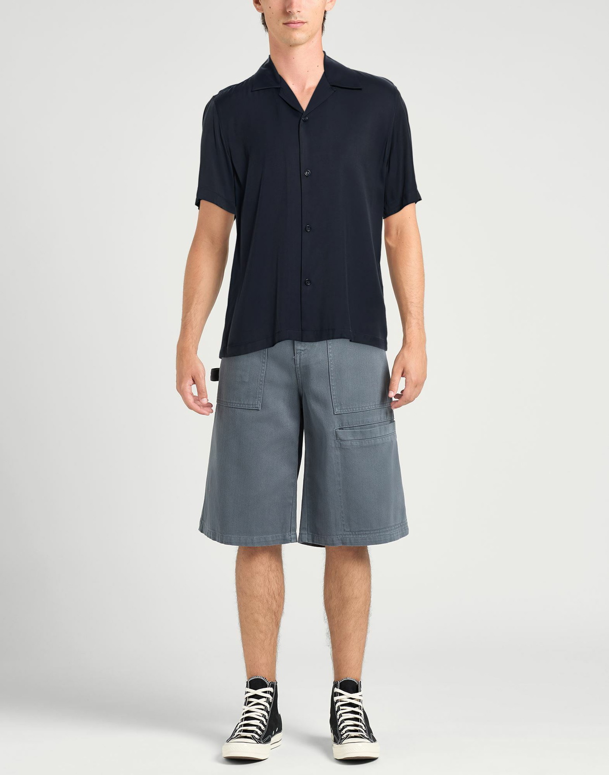 Sandro Mens Shirt in Midnight blue
