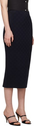 High Sport Navy NSFW Petra Midi Skirt
