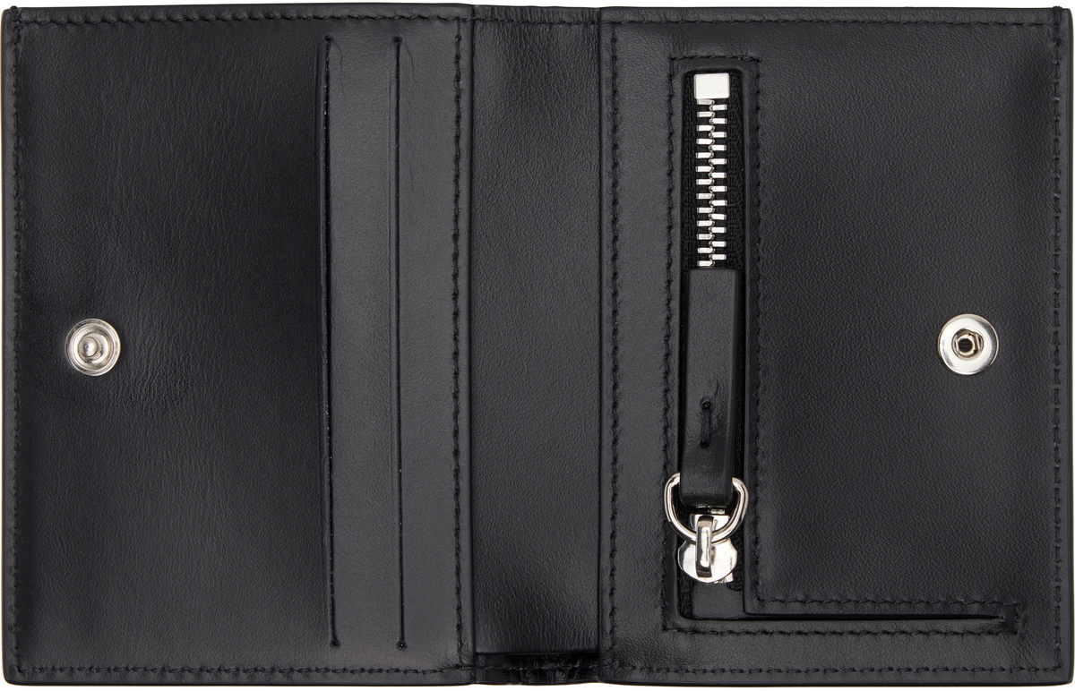 MM6 Maison Margiela Black Numeric Wallet