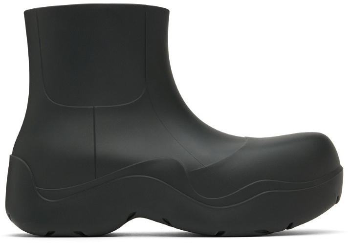 Photo: Bottega Veneta Black Puddle Boots