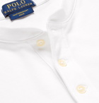 Polo Ralph Lauren - Cotton-Piqué Henley T-Shirt - White