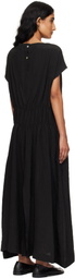 Studio Nicholson Black Simos Midi Dress