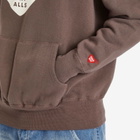 Human Made Men's Tsuriami Heart Hoodie in Brown