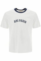 AMI ALEXANDRE MATIUSSI t-shirt with logo print White