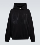 Marni - Oversized logo cotton hoodie