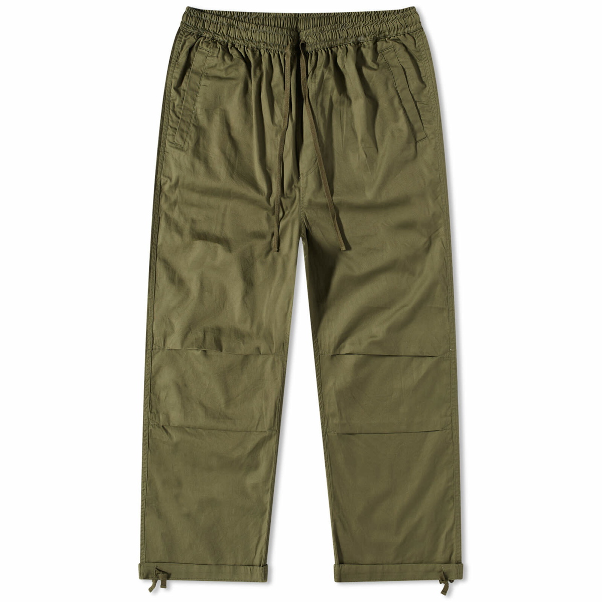 Neil Loose Fit Drawstring Pant Army - SALE