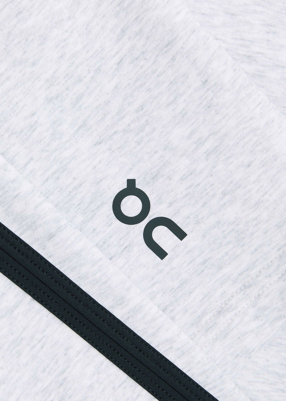 ON Studio Hooded Stretch-jersey Sweatshirt Light Grey