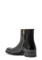 Tom Ford Leather Ankle Boots Black