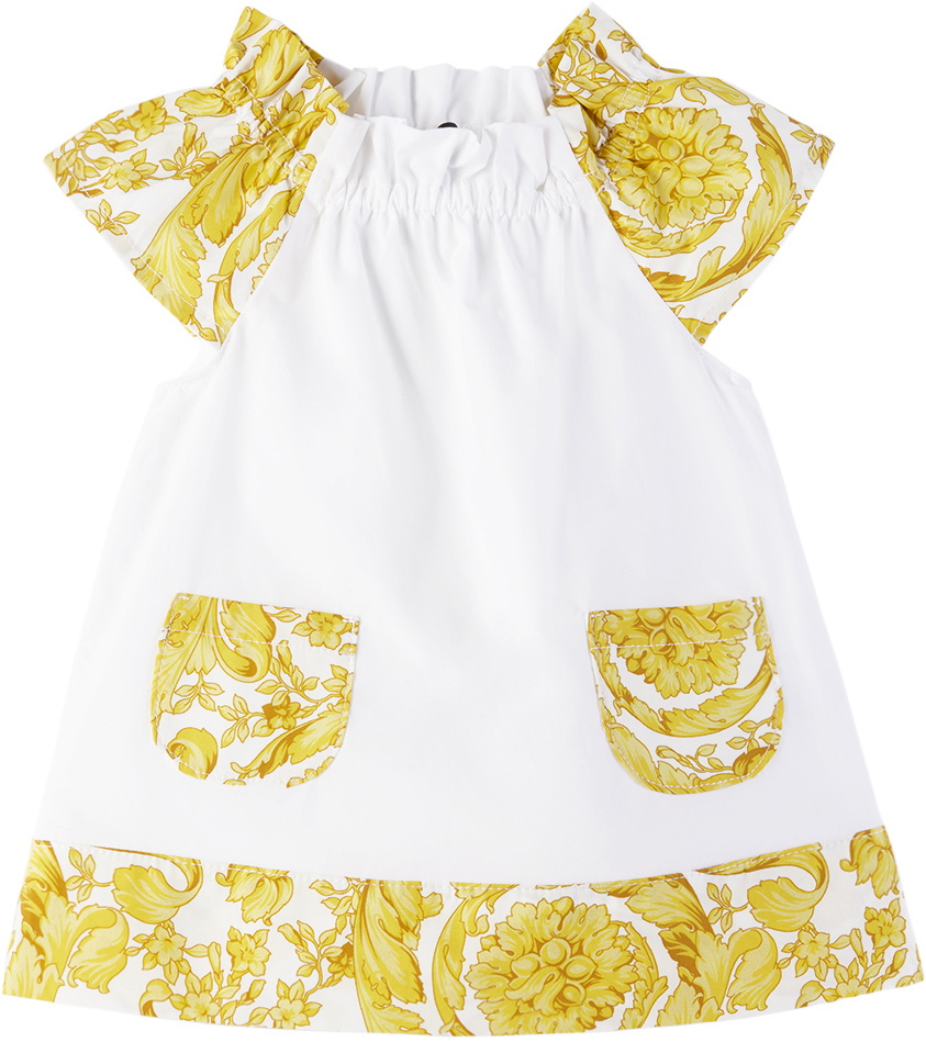 slim fit dress slacks Tutu du Monde Baby White Secret Santa Tutu Dress main image 1