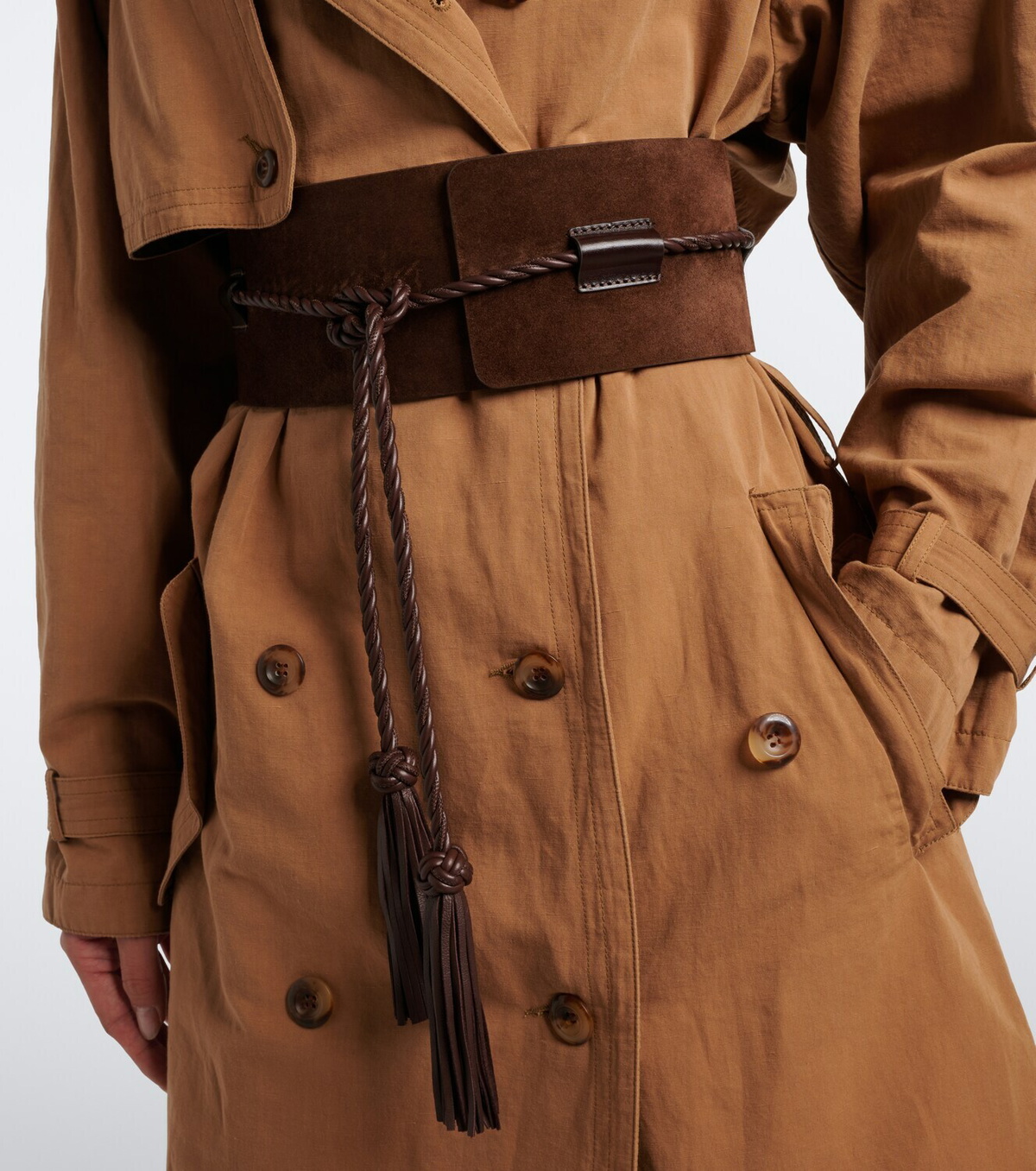 Déhanche Sedona suede corset belt