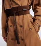 Déhanche Sedona suede corset belt