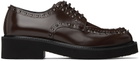 Valentino Garavani Brown Gentleglam Derbys