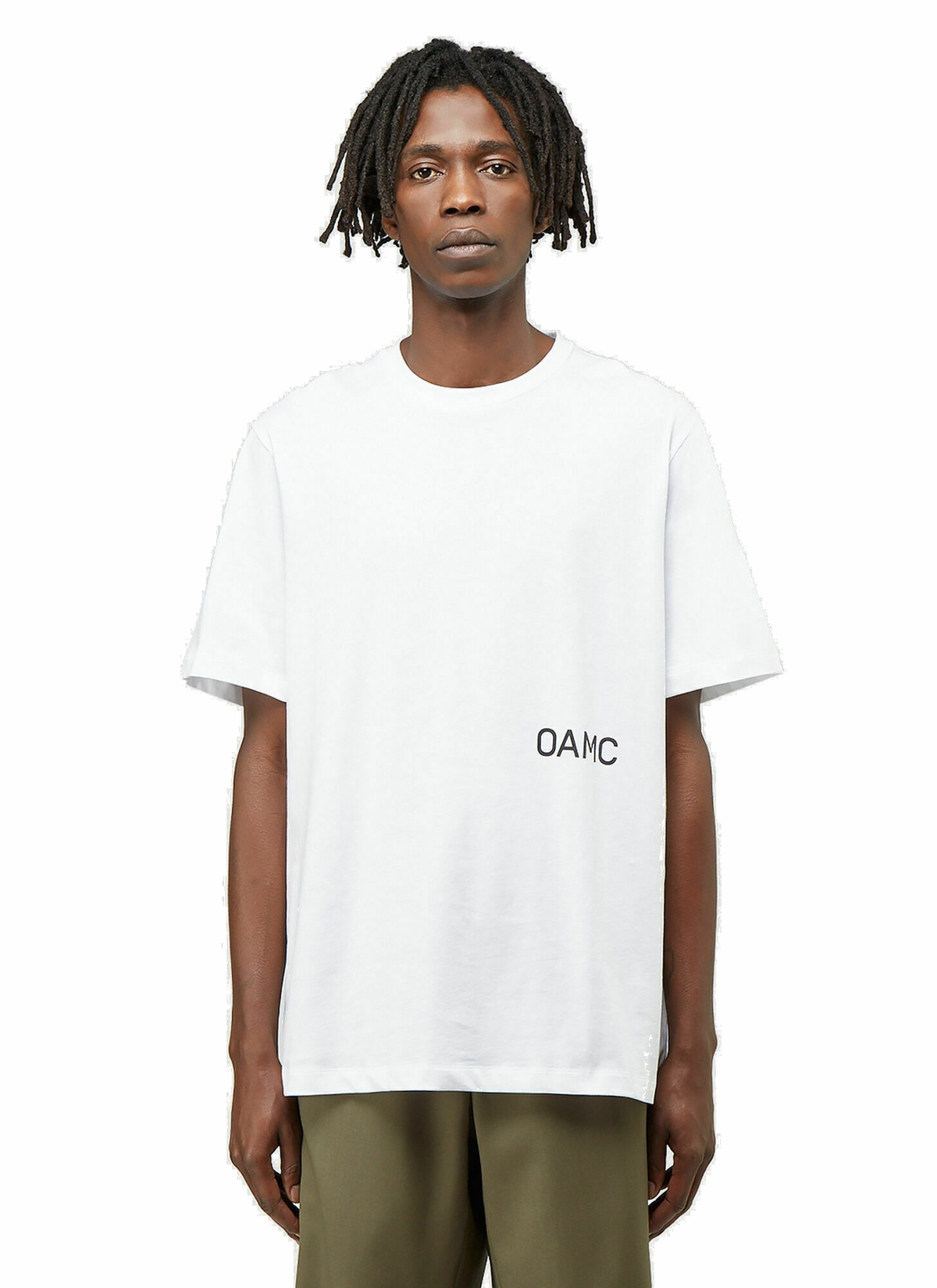 購入卸値OAMC still life tee Tシャツ white sizeS Tシャツ/カットソー(半袖/袖なし)