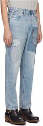 Levi's Blue 568 Stay Loose Jeans