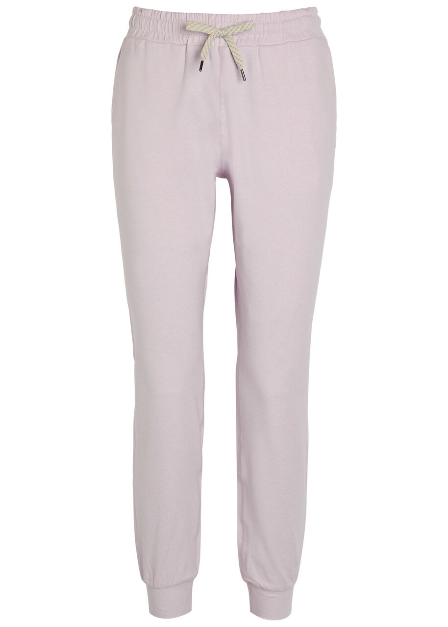 Vuori Performance Slubbed-jersey Sweatpants Lilac