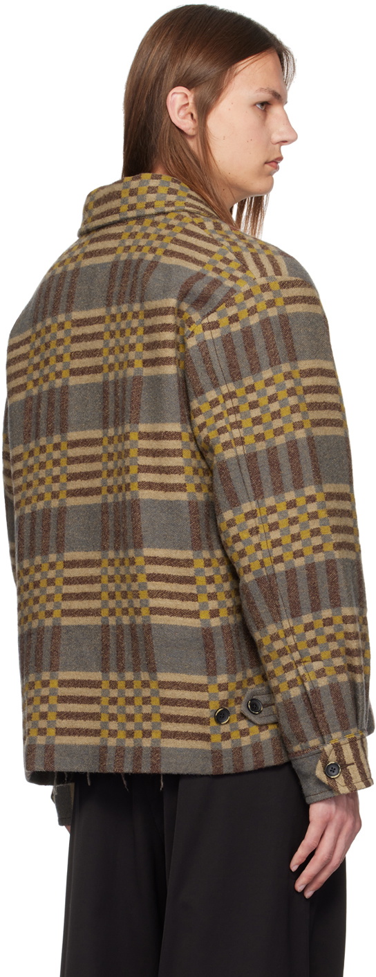 UMA WANG Multicolor Greenwich Juan Jacket