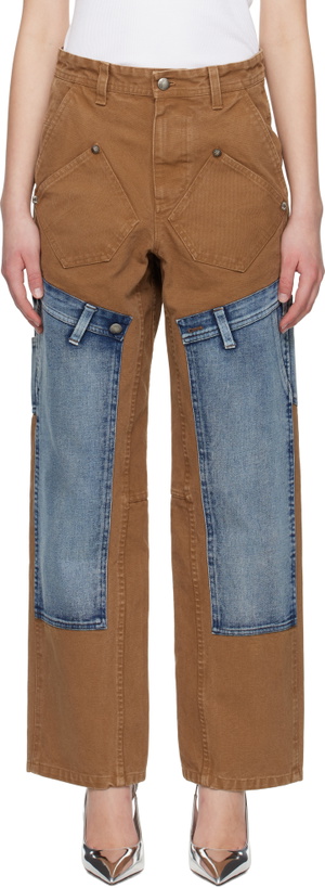 Photo: Andersson Bell Brown & Blue Re-Make Carpenter Jeans