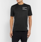 Satisfy - Light Printed Deltapeak T-Shirt - Black