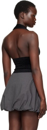 Baserange Black Hall Bodysuit