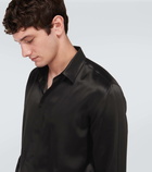 Saint Laurent Silk satin shirt