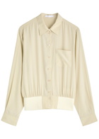 Helmut Lang Silk Shirt Cream