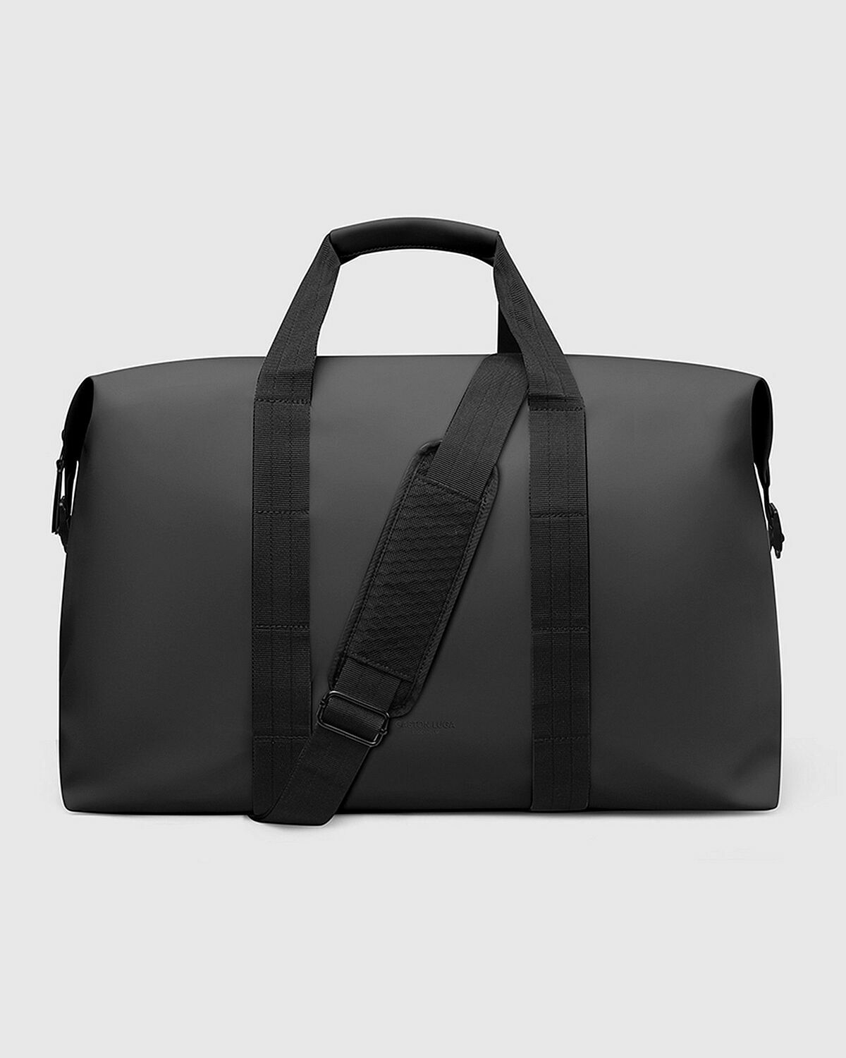 Gaston Luga Däsh Weekender Black Duffle Bags & Weekender