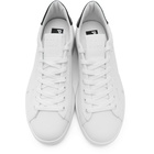 Golden Goose White and Black Superstar Sneakers