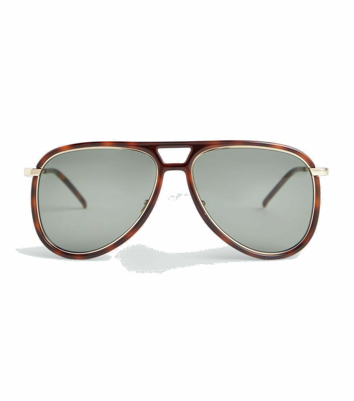 Photo: Saint Laurent - Classic 11 aviator sunglasses