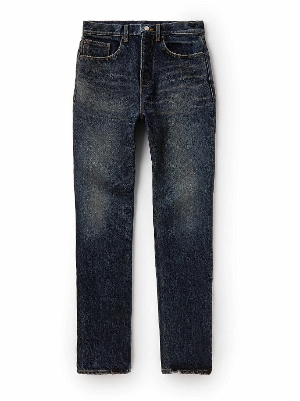 Photo: Balenciaga - Straight-Leg Jeans - Blue