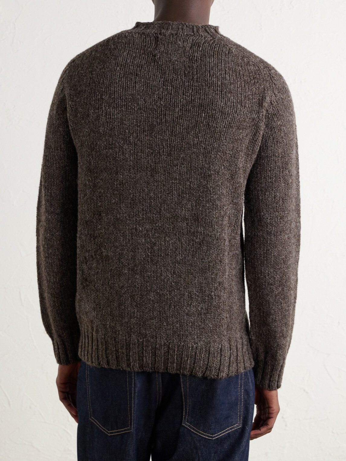 Barbour - Cable-Knit Wool Sweater - Brown