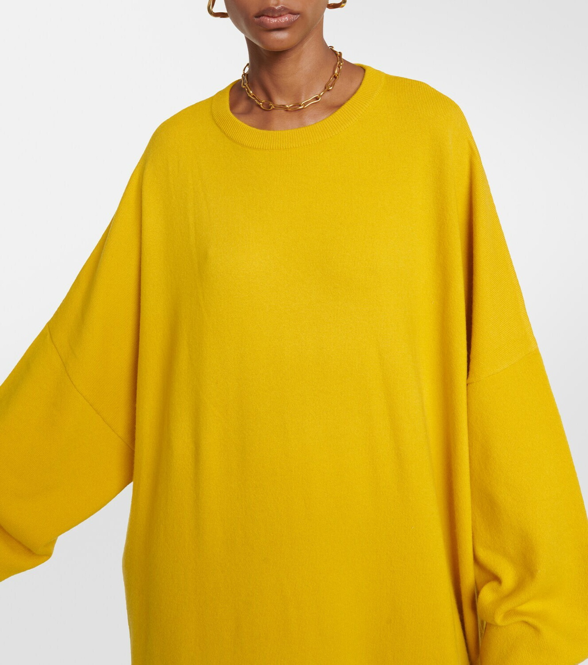Extreme Cashmere N°289 May cashmere-blend sweater dress