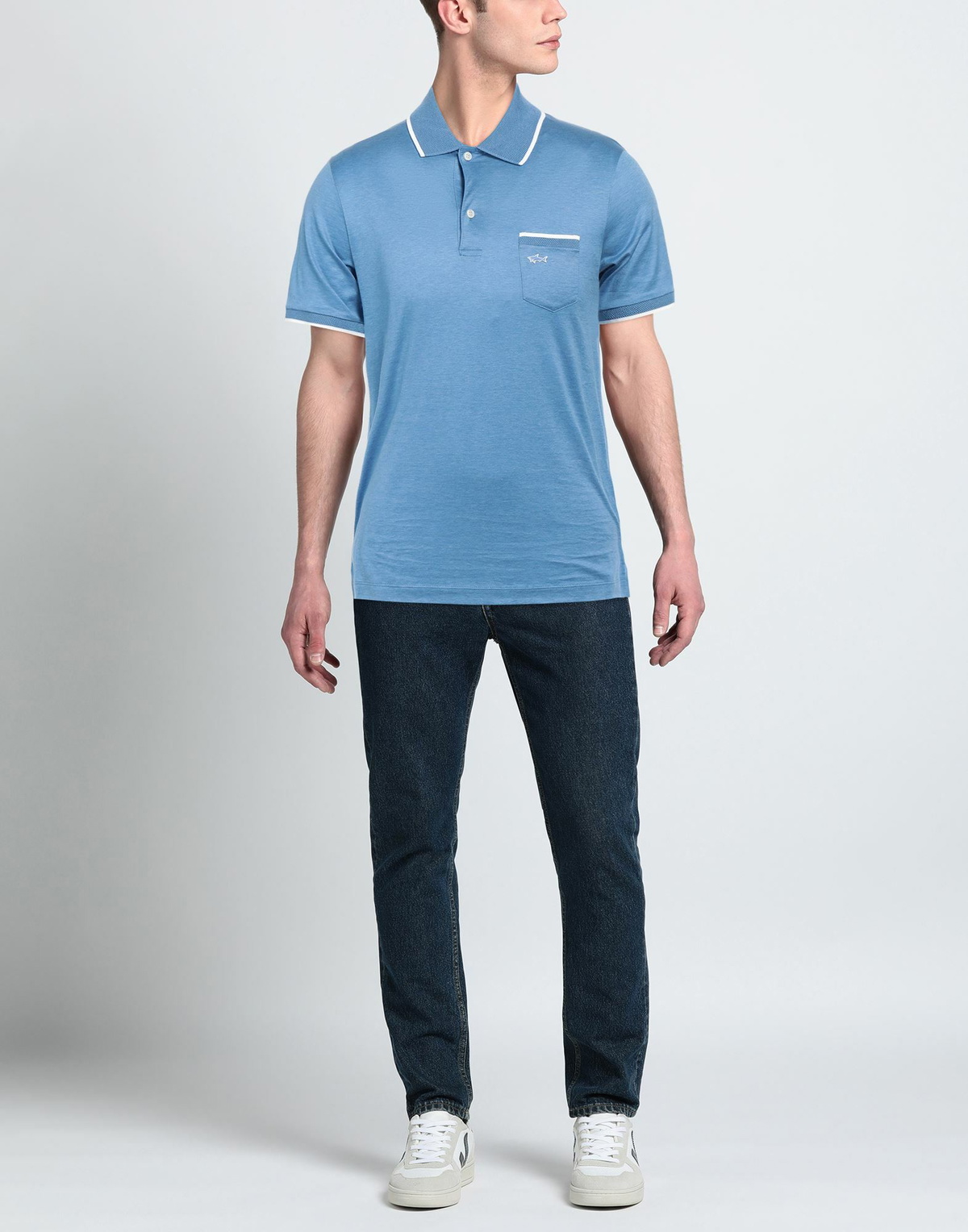 Paul & Shark Mens Polo shirt in Blue