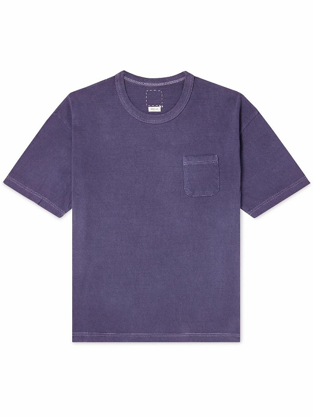 Photo: Visvim - Jumbo Cotton-Jersey T-Shirt - Purple