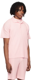 HOMME PLISSÉ ISSEY MIYAKE Pink Monthly Color May Polo