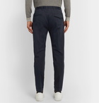 PS Paul Smith - Navy Slim-Fit Cotton-Blend Suit Trousers - Blue