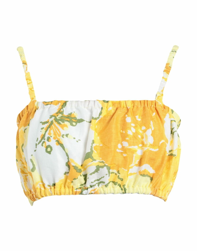 Photo: Faithfull Modie Tube Top Womens Top in Yellow