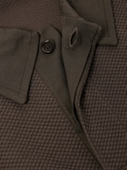 Oliver Spencer - Organic Cotton-Blend Polo Shirt - Brown