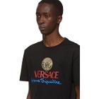Versace Black Logo Home Signature T-Shirt