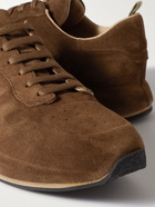 Officine Creative - Race Lux 002 Suede Sneakers - Brown