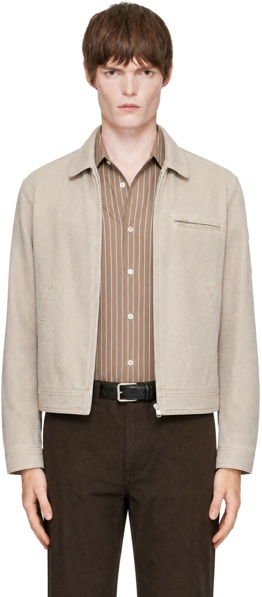 A.P.C. Beige Alexis Jacket