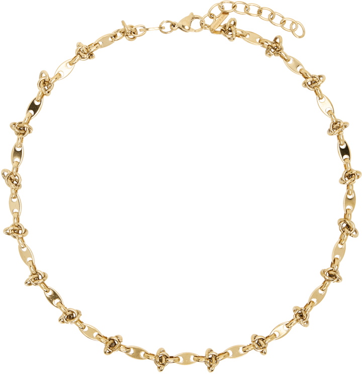 Photo: Ernest W. Baker Gold Thorn Chain Necklace